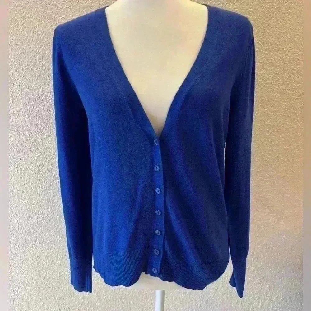 Worthington Cobalt Blue Cardigan